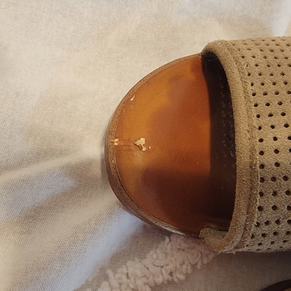 SOLE SOCIETY LEATHER SANDALS SIZE 10 - Picture 3 of 6